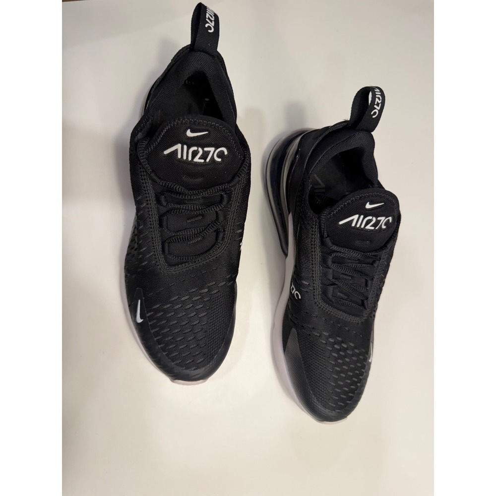 Nike Sneaker Womens 9 Air Max 270 AH6789-001 Black White Excellent